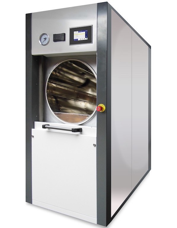 Astell-Scientific-circular-chamber-autoclaves-sliding-door-offer-potential-cost-space-savings